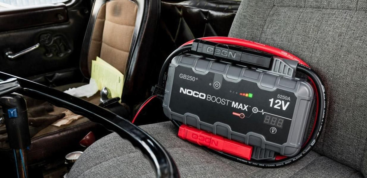 Arrancador de batería de litio NOCO GB250 Boost Max de 12 V y 5250 A