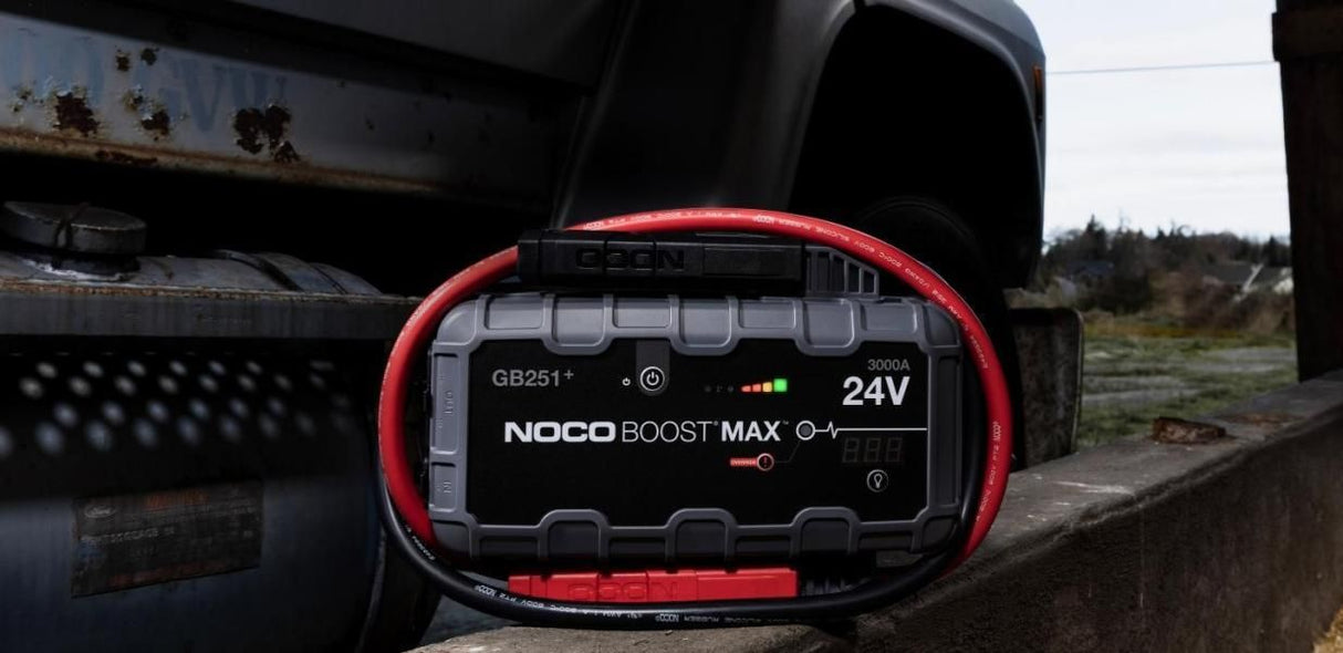 Arrancador de baterÃa de litio NOCO GB251 Boost Max de 24 V y 3000 A