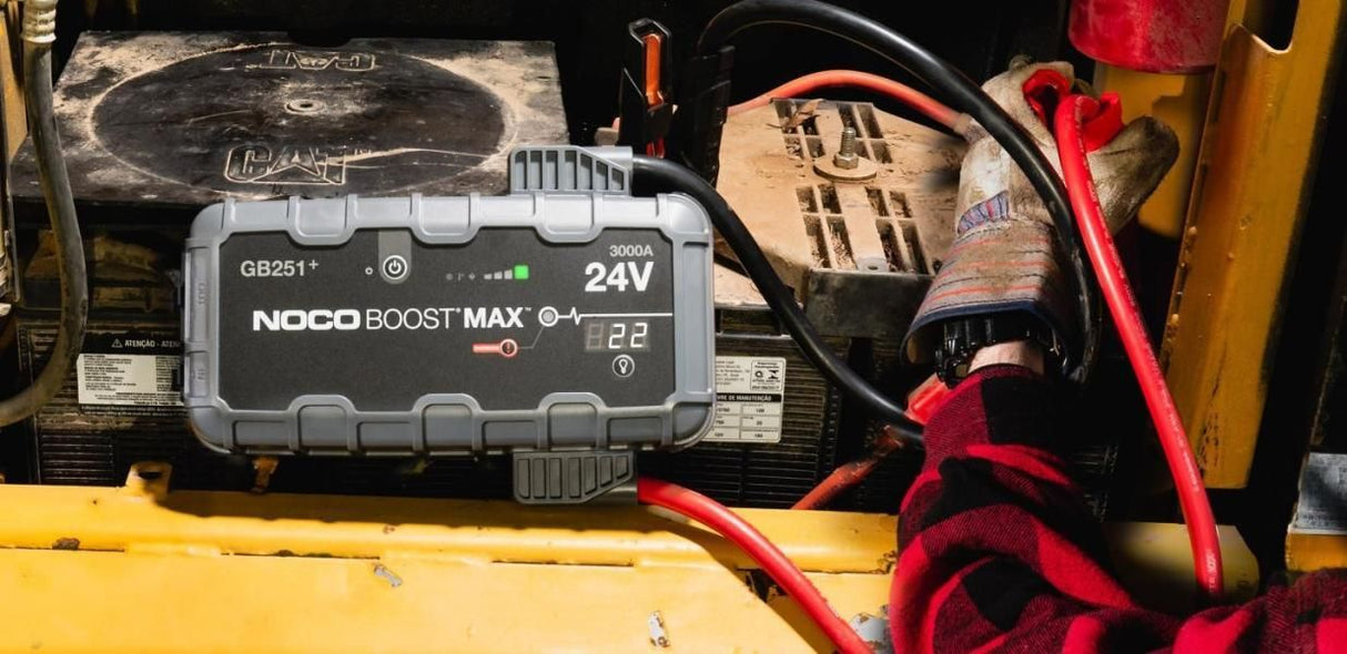 Arrancador de baterÃa de litio NOCO GB251 Boost Max de 24 V y 3000 A