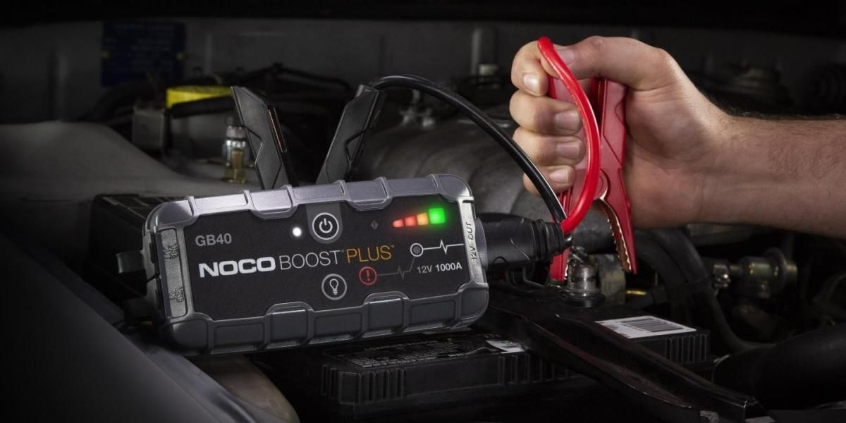 Arrancador de baterÃa de litio Noco GB40 Boost de 12 V y 1000 A