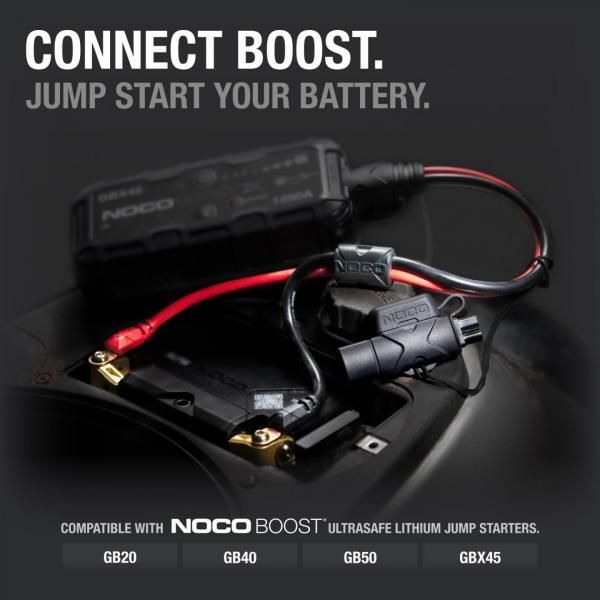 Noco Eyelet Boost Cables with X-Connect Adapter