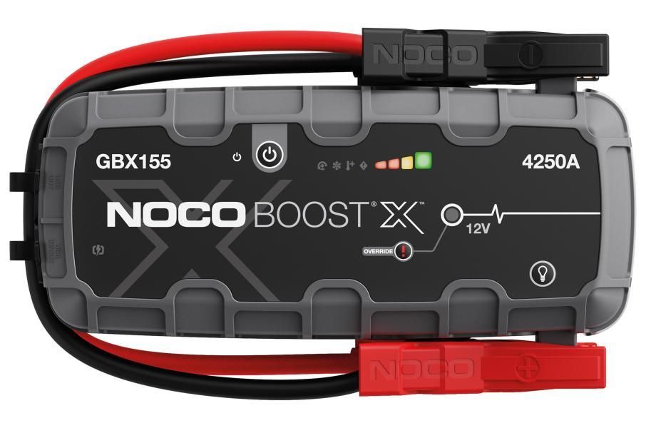 Arrancador de batería de litio NOCO GBX155 Boost X de 12 V y 4250 A