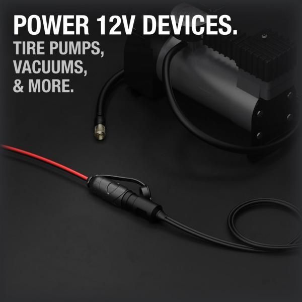 Noco 12V Socket with Battery Clamps