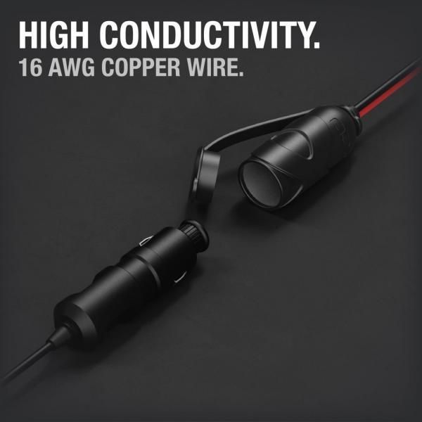 Noco Presa 12V con morsetti batteria