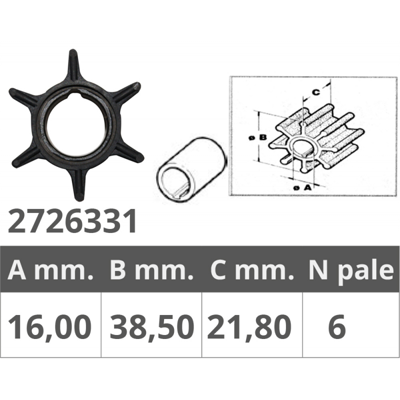 Impulsor de mercurio Finnord Ref. original 47-20813 500331