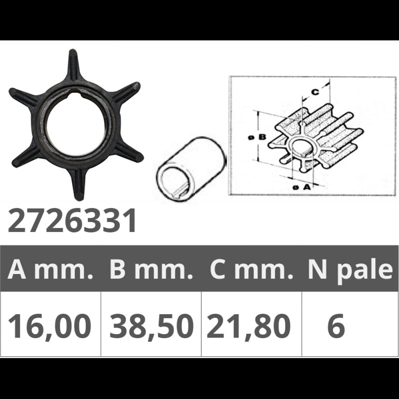 Finnord Girante Mercury Rif Originale 47-20813 500331