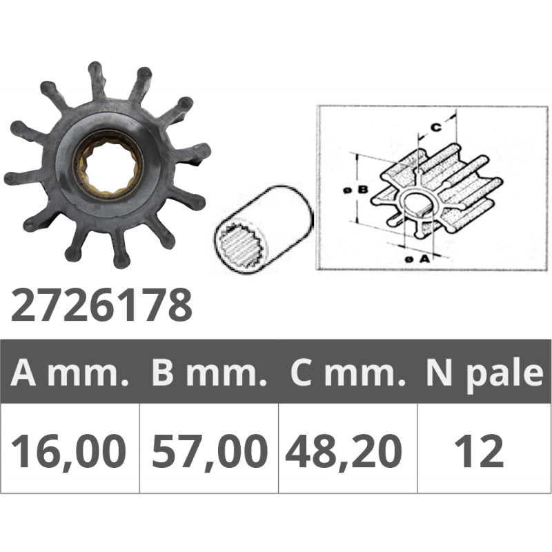 Finnord Laufrad Volvo 21213660/3862567 500189.GT