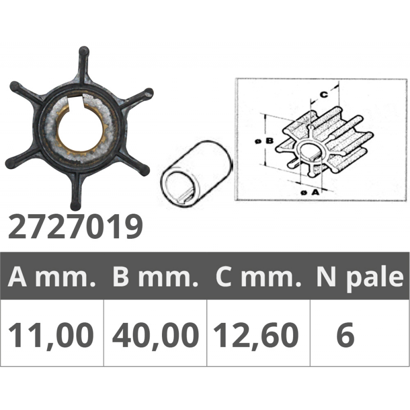 Impulsor Finnord Yamaha/Mariner/Selva 500325