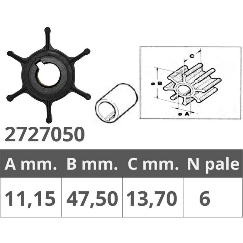 Finnord Girante Yamaha 2T 2 Hp 500324