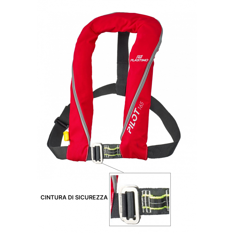 Plastimo Giubbino Pilot 165N Manuale Rosso 66781