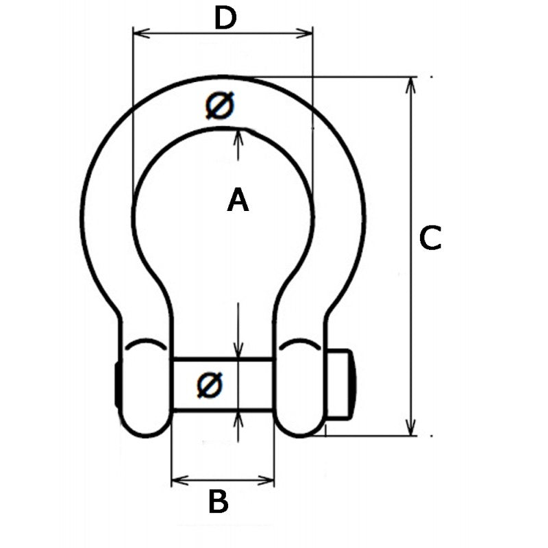 FNI Grillo Inox a Cetra Diametro mm 4 S0121-A0004