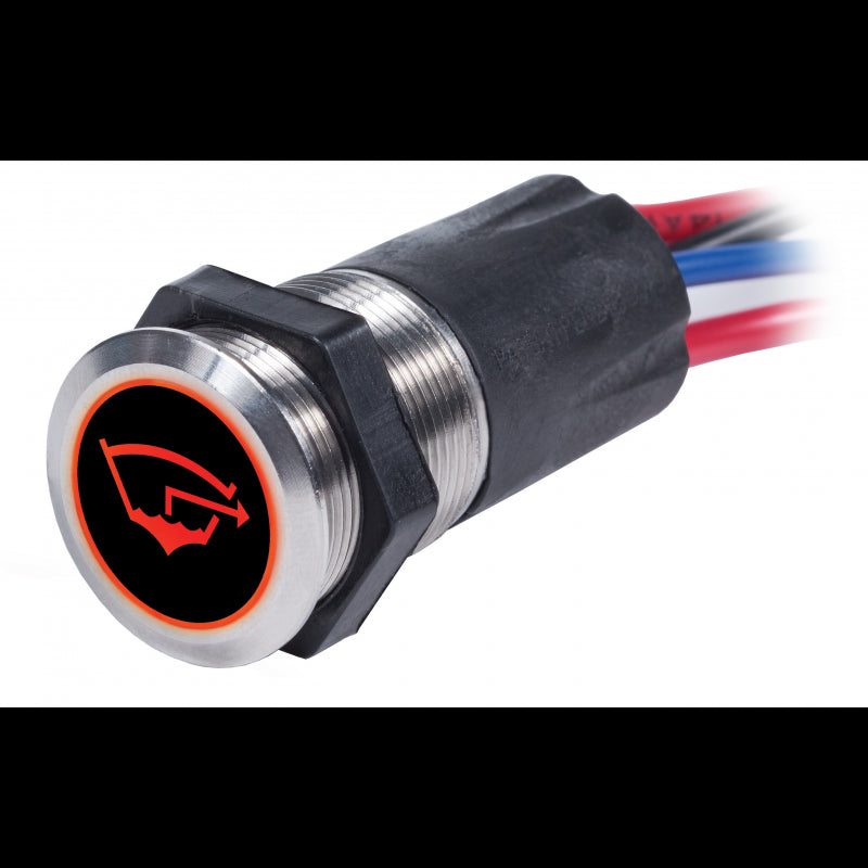 Blue Sea Interruttore a Led Blu-Rosso Off-On 4180-BSS