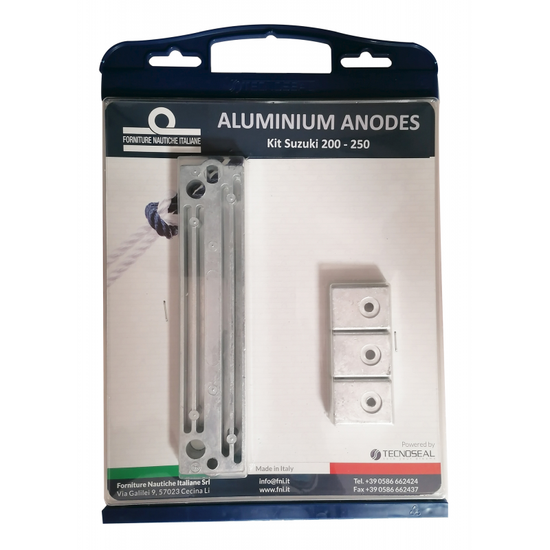 Kit de aluminio Tecnoseal Suzuki 200/250 Hp KITSUZUKI200-250AL