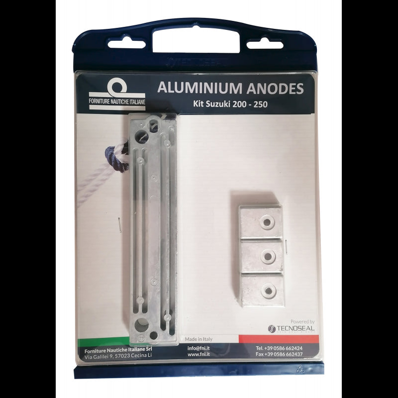 Tecnoseal Aluminium-Kit für Suzuki 200/250 PS (KITSUZUKI200-250AL)