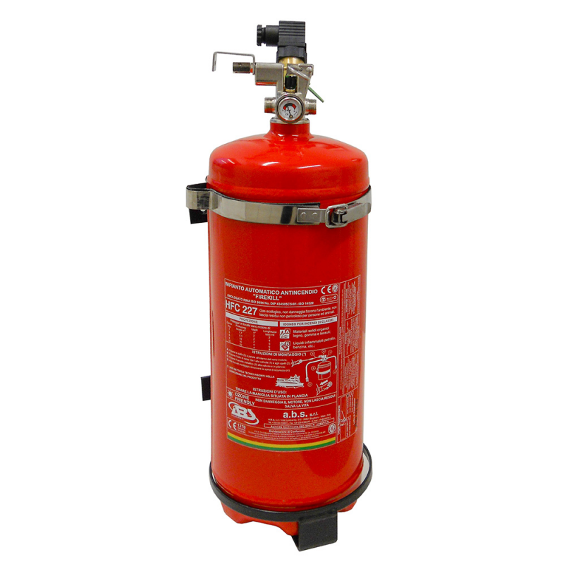 Kit extintor automático Anaf 6 kg HFC227 60.950E.FA01.00