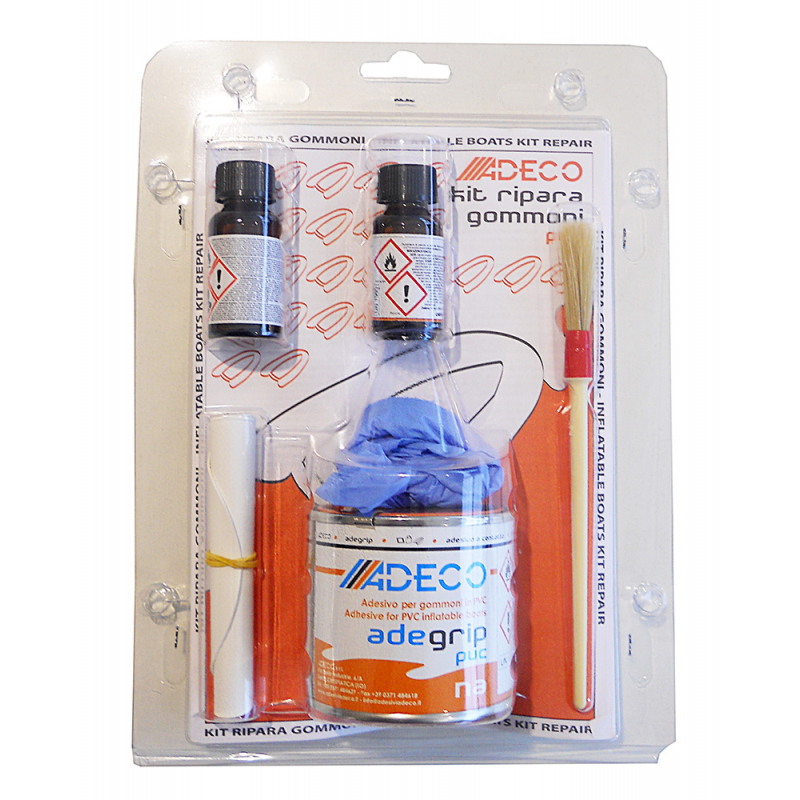 Kit de reparación de PVC naranja Adeco PF41501AR