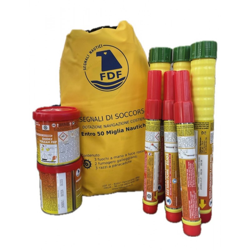 FNI Kit Segnali Di Soccorso Entro 50 Mt