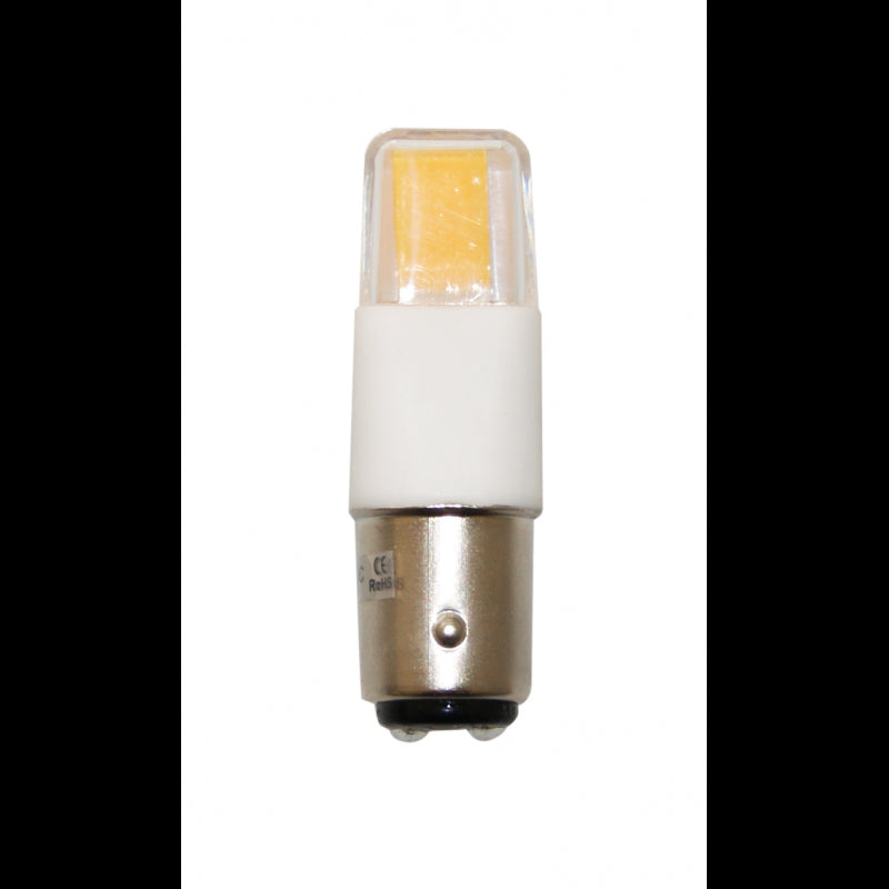 LED Concept COB LED-Lampe Bay15D 10-30V 04BAY15DCOB-HIGH-VARWW