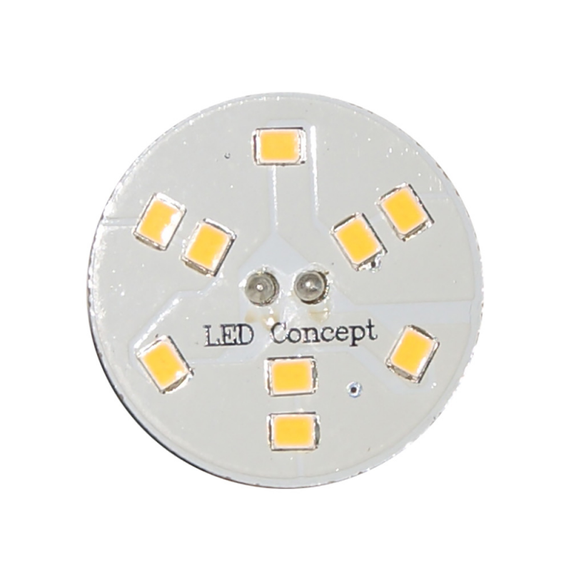 LED Concept G4 Glühbirne, 9 LEDs, 10-30V, 04G4-10VAR-SA-WW