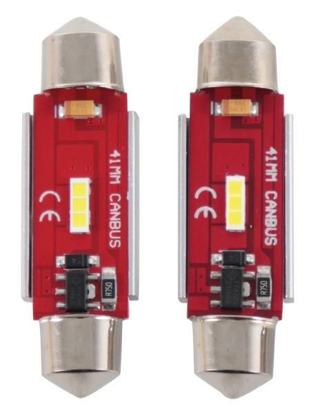 Bra Racing LED-Lampen C5W 12-24V 6W 41 mm