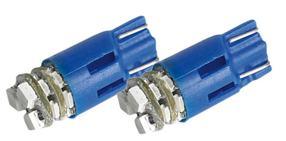 Ringförmige LED-Lampen 12V W5W/W3W Prismablau