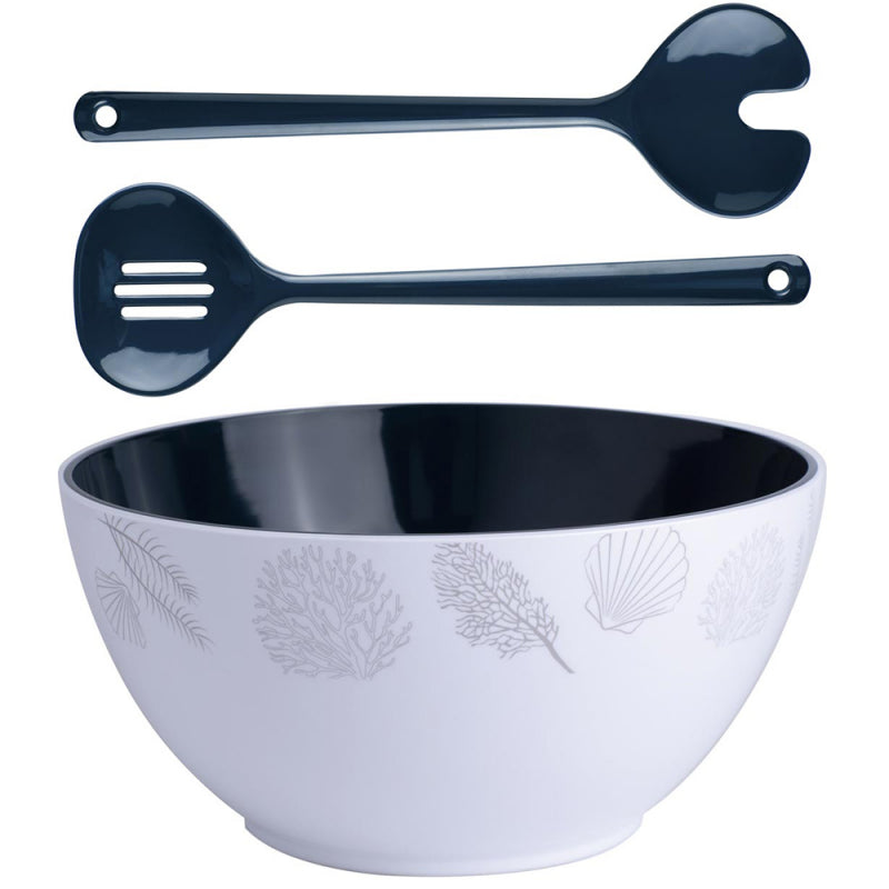 Marine Business Nautica Salad Bowl with Ladles Living 18008