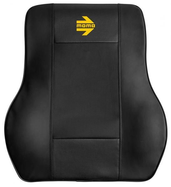 Soporte lumbar Momo Ergon Negro/Carbono