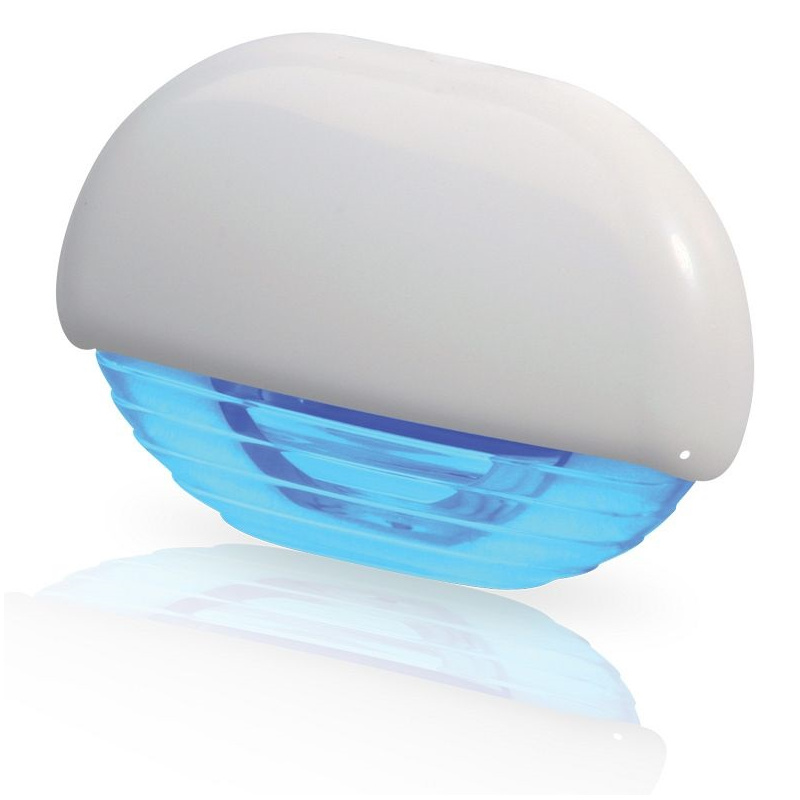 Hella Marine Luce Cortesia Blu - Cromato nautica 2JA 958 126-101