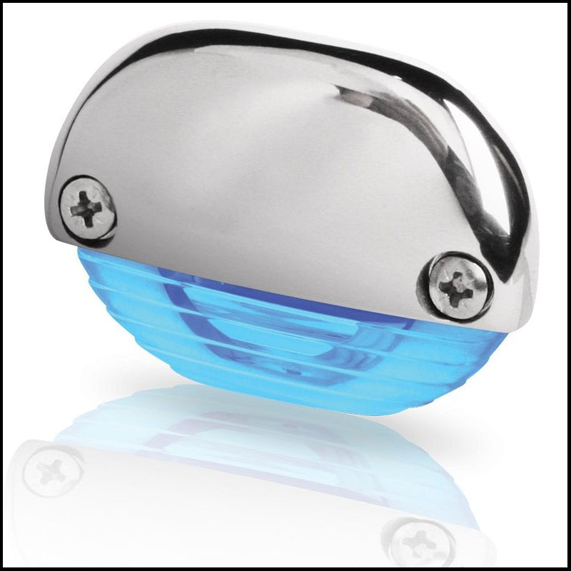 Hella Marine Luce Cortesia Blu - Cromato nautica 2JA 958 126-101