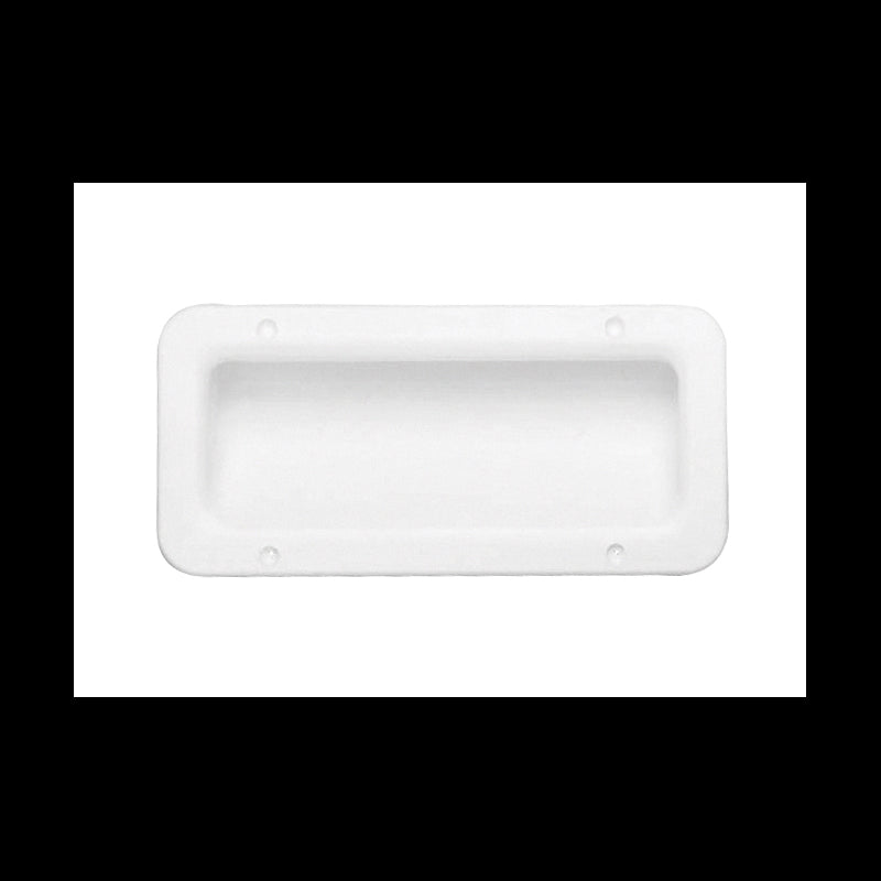 Neuer Rade-Griff aus weißem PVC, 85 x 175 mm, 44535