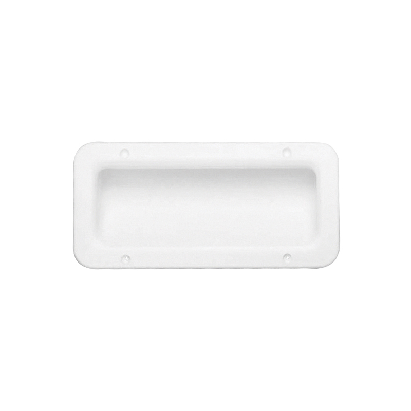 Neuer Rade-Griff aus weißem PVC, 85 x 175 mm, 44535