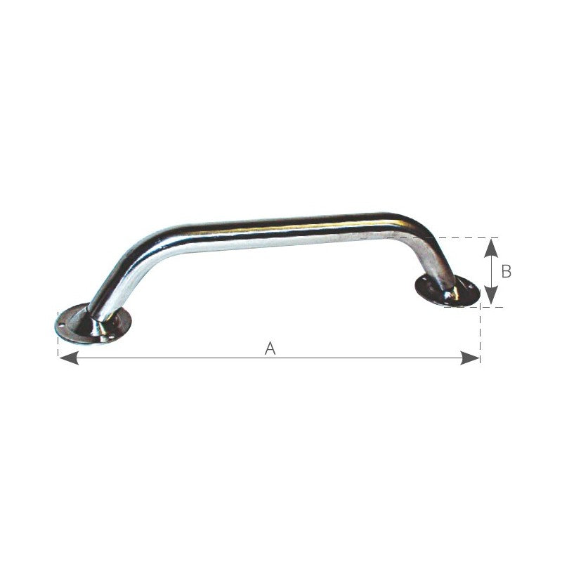 FNI Edelstahlgriff 300 mm 00162