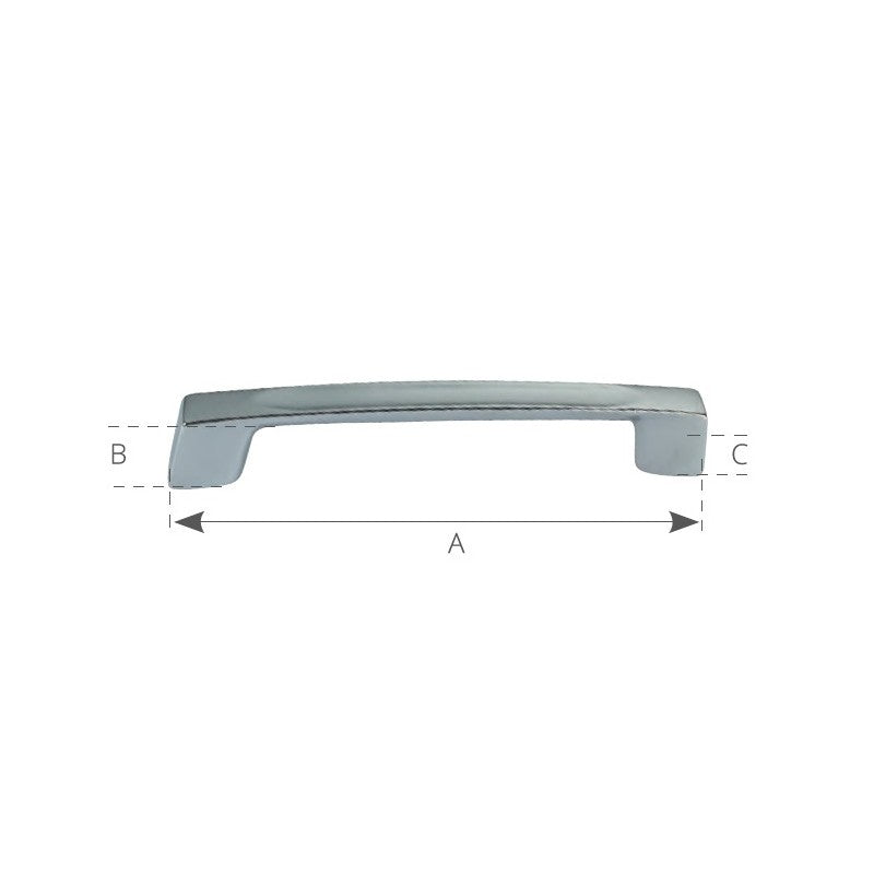 Foresti e Suardi Maniglia Ottone mm 225 40.C