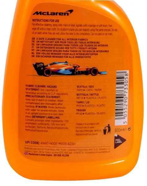 McLaren Fabric Cleaner 500 mL