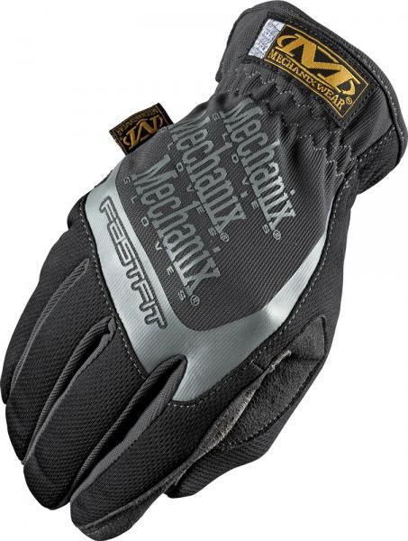 Mechanix Fast Fit Handschuhe Schwarz Größe 8/S