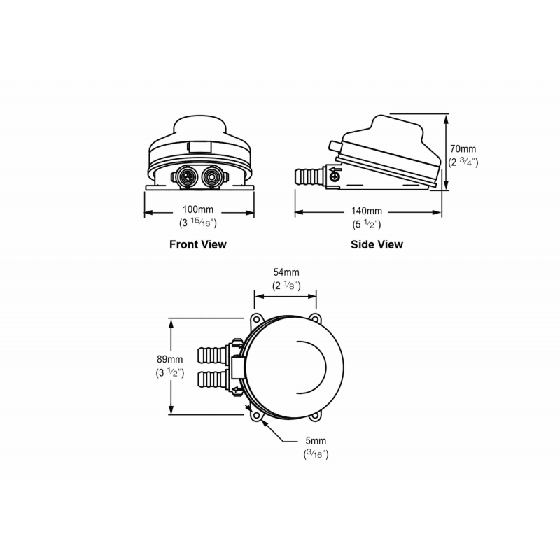 Whale Foot Pump Babyfoot Std 71994