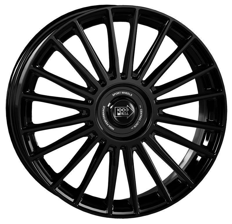 Cerchio in lega mod. MM1022 Gloss Black 8x19 / 5 fori / PCD 112 / ET 30 / foro centrale 73,1