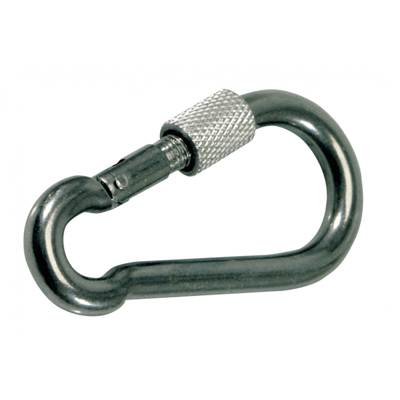 FNI Moschettone Inox a Vite Diametro mm 5X50 S0313-A0005