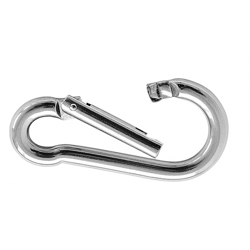 FNI 316 Edelstahl Karabiner Durchmesser 5x50 mm S5311-A0005