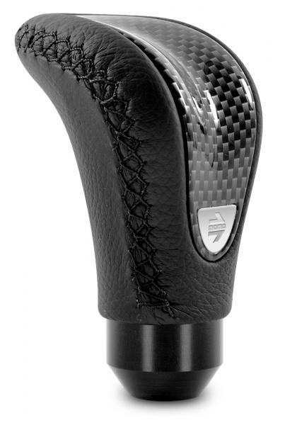 Pomo de cambio Momo Combat Evo negro/carbono