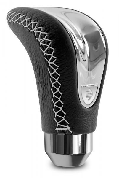 Momo Combat Evo Schaltknauf Schwarz/Chrom