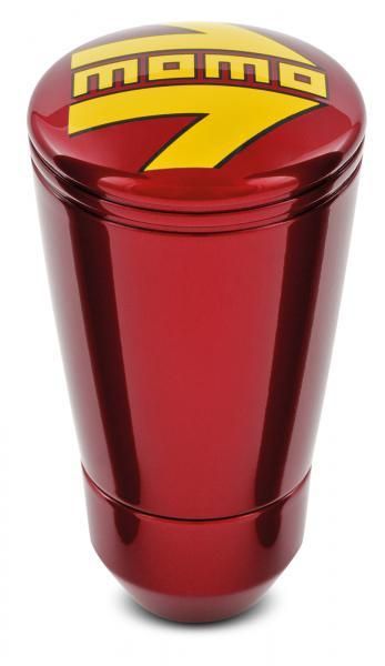 Pomo de cambio Momo SK50 rojo brillante