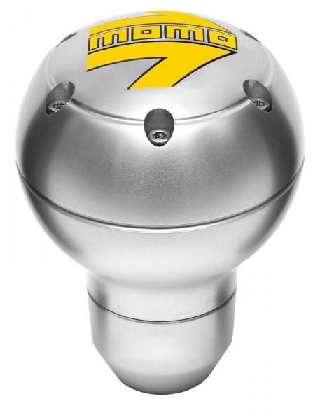 Pomo de cambio Momo SK51 Plata brillante