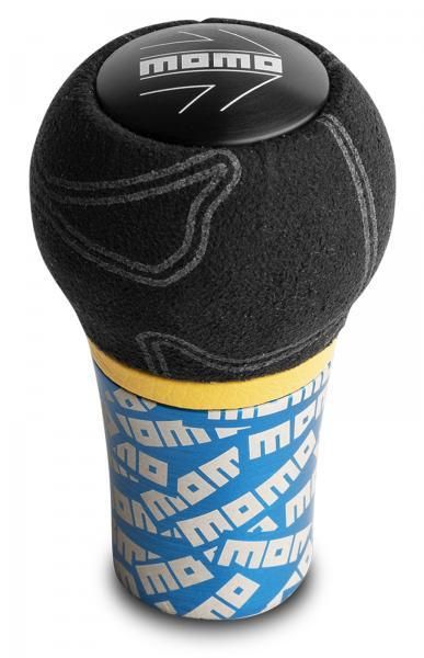 Momo Ultra Blue Gear Knob