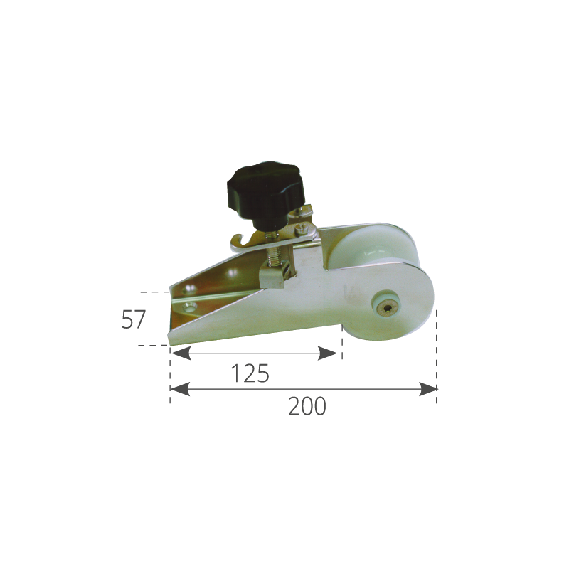 Olcese Ricci Musone Di Prua Inox mm 120 3358A
