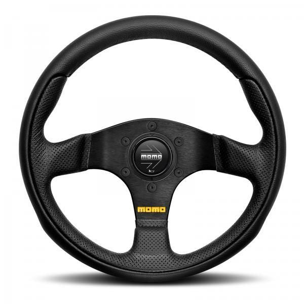 Momo Volante Equipo negro 280 mm