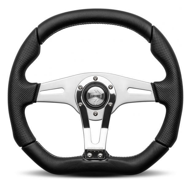 Momo Volante Trek R negro/plata