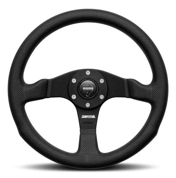 Volante de competición Momo Negro 350 mm