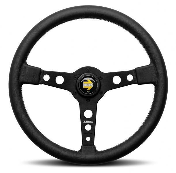 Momo Volante Prototipo nero 350 mm