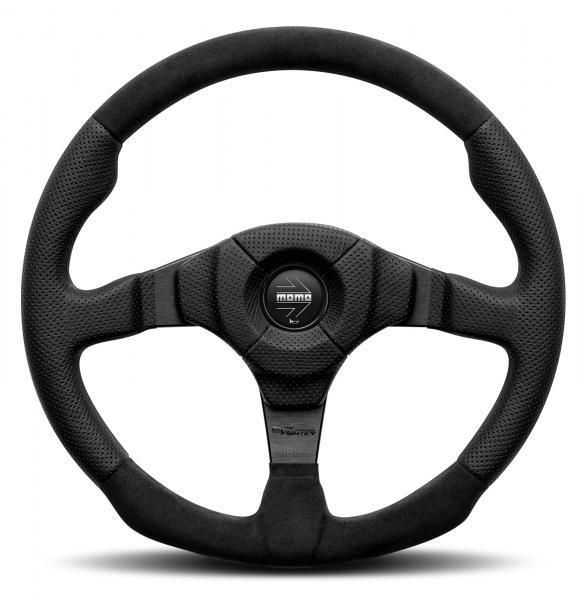 Momo Dark Fighter Lenkrad, Alcantara Schwarz, 350 mm